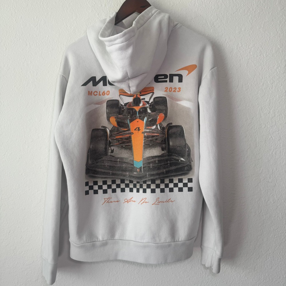 Hollister McLaren Formula 1 Team  MCL60 2023 #4 Lando Norris‎ Hoodie Sweatshirt - Picture 5 of 9